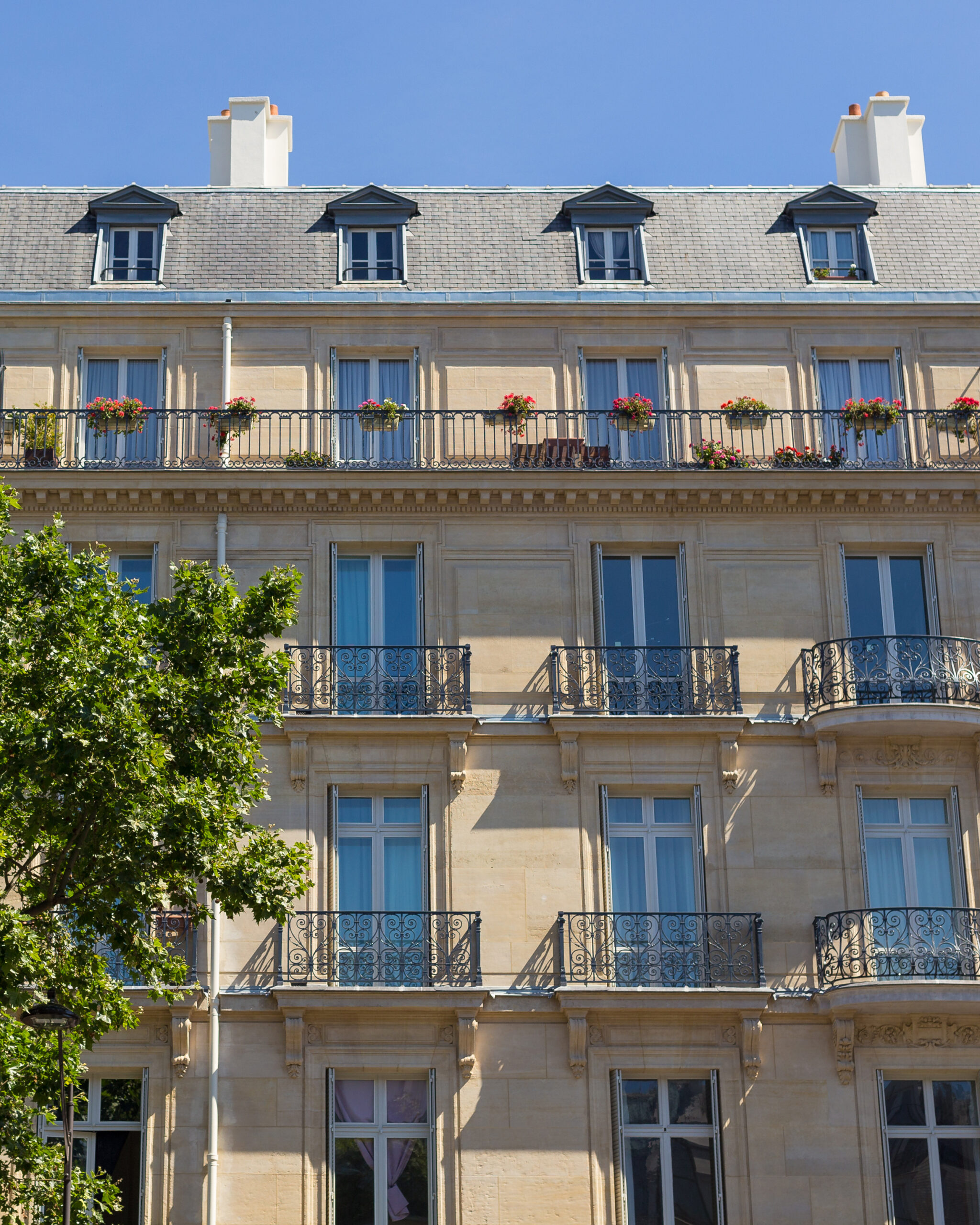 Building facade, Paris